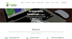 Desktop Screenshot of grassrootsunwired.com